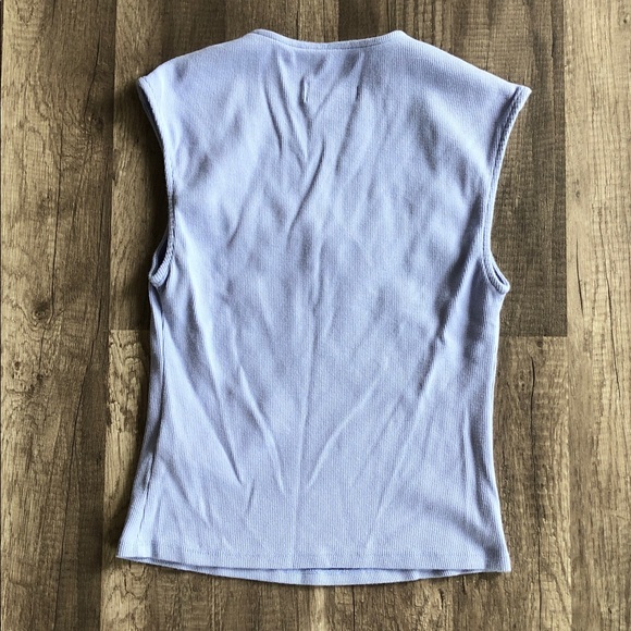 Anthropologie Maeve Lilac Square Neck Tank Top S - Picture 7 of 7